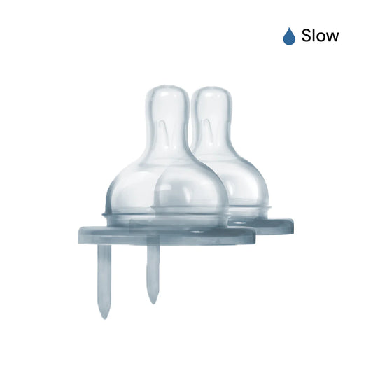 Kiki™ Natural Vent Nipples™ (Teats) - 2 pack