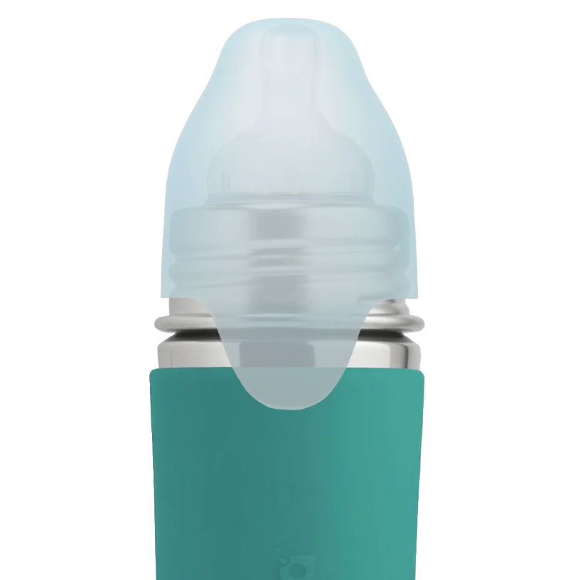 Pura Kiki™ 325ml Stainless Steel Baby Bottle - Medium flow