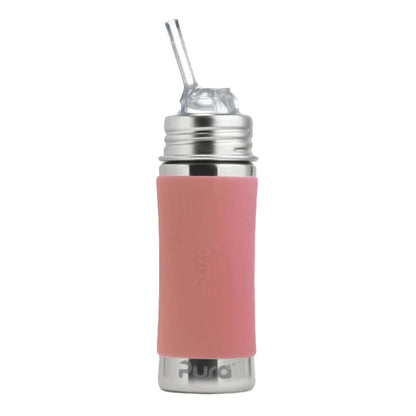 Pura Kiki® 325ml Stainless Steel Straw Bottle