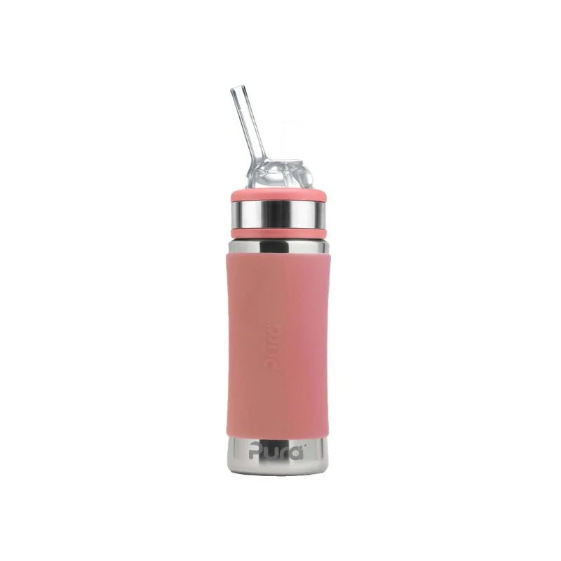 Pura Kiki® 325ml Stainless Steel Straw Bottle - NEW DESIGN