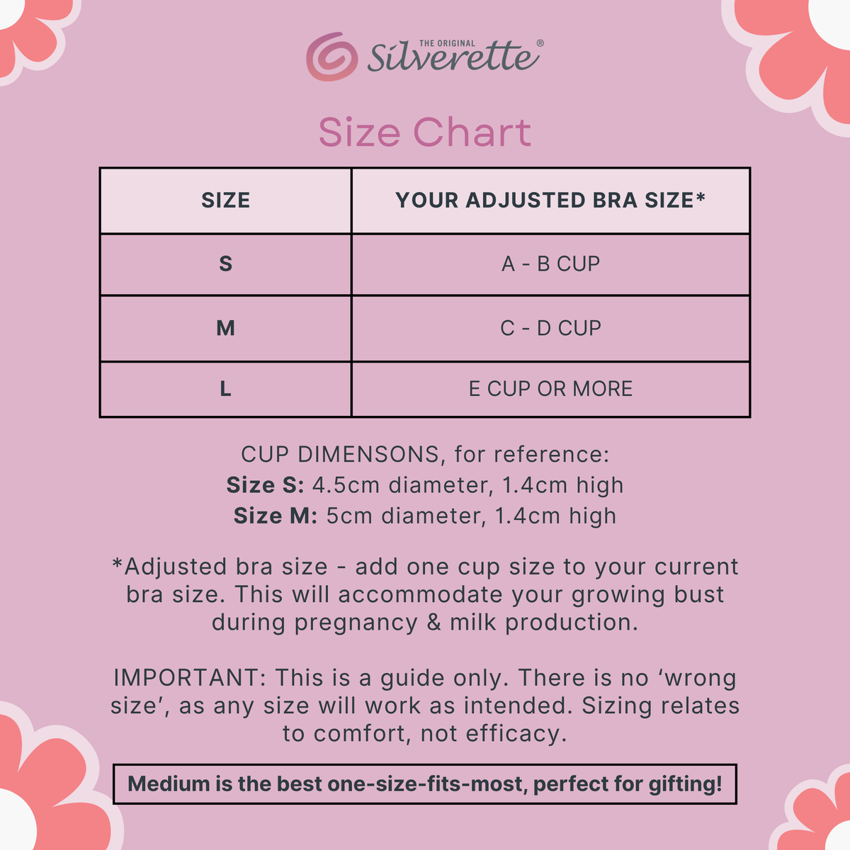 Silverette® cups