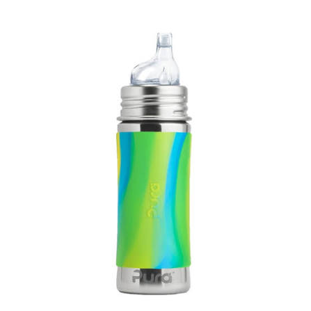 Pura Kiki® 325ml Stainless Steel Sippy Bottle - NEW DESIGN